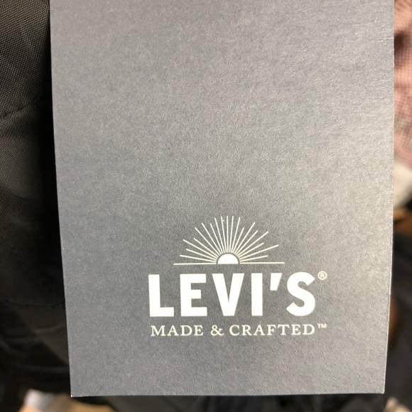 LEVI’S black denim Sherpa trucker jacket - Picture 6 of 14